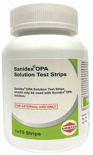 SANIDEX OPA Solution Test Strips